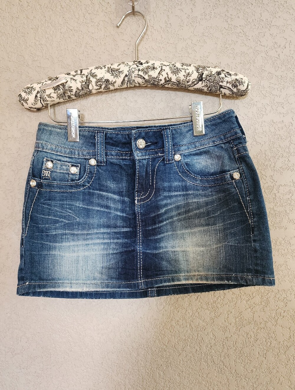 Miss Me Jean Mini Skirt Size 25